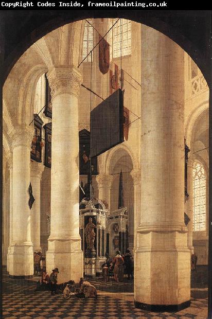 HOUCKGEEST, Gerard New Church in Delft with the Tomb of Willem the Silent g